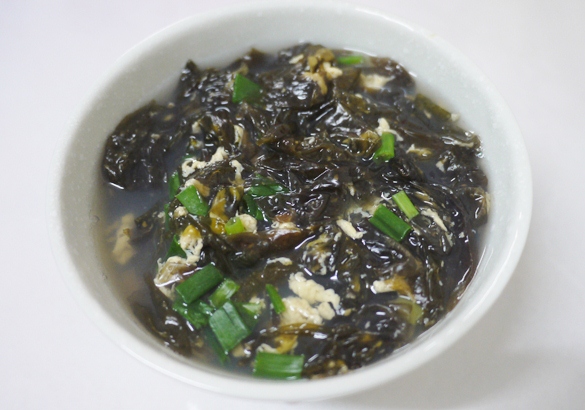 Weight Loss Dried Seaweed Egg Soup